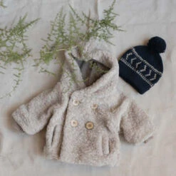 1+ In The FamilyKids 1+ In The Family Baby And Child Guido Jacket - Taupe