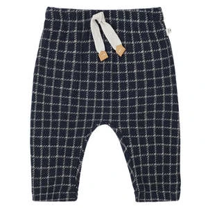 1+ In The FamilyKids 1+ In The Family Baby And Child Moritz Pants - Navy Blue Checks - Image 2