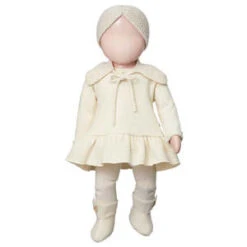 1+ In The FamilyKids 1+ In The Family Baby Cecile Dress - Ecru Cream