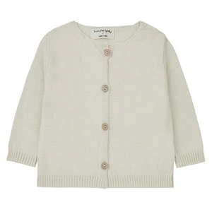 1+ In The FamilyKids 1+ In The Family Baby Sandra Cardigan - Cream