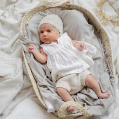 1+ In The Familykids 1+ In The Family Baby Uta Bloomers - Ecru/Cream