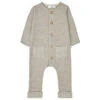 1+ In The FamilyKids 1+ In The Family Baby Zabar Jumpsuit - Oatmeal/Taupe Stripes