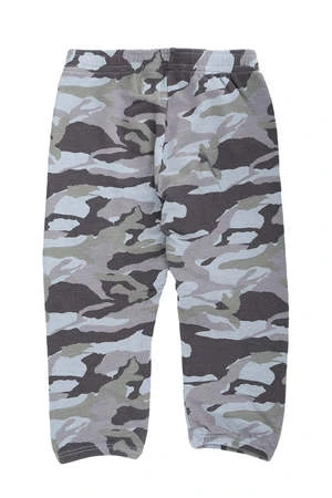 MonrowKids Monrow Vintage Sweatpants - Blue/Purple Camo - Image 2