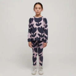 Bobo ChosesKids Bobo Choses Child All Over Retro Flower T-shirt - Purple