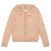 BontonKids Bonton Corolle Cardigan - Anemone Pink