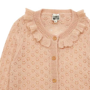 BontonKids Bonton Corolle Cardigan - Anemone Pink - Image 3