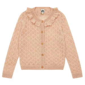 BontonKids Bonton Corolle Cardigan - Anemone Pink