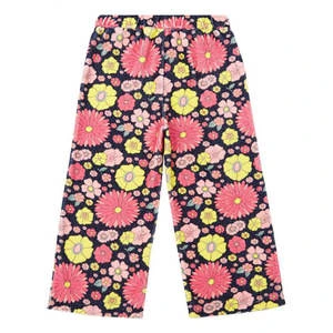 BontonKids Bonton Child Vintage Pants - Navy With Floral Print