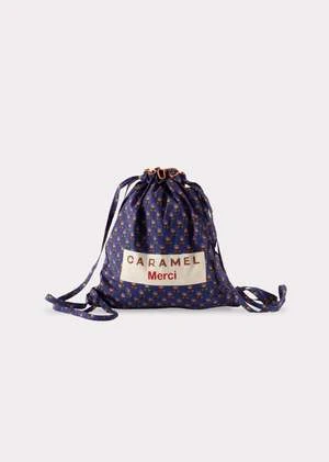CaramelKids Caramel CHILD BACKPACK H23 - NAVY POSY PRINT - Image 3