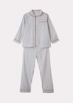CaramelKids Caramel CHILD PYJAMA SET - INDIGO BLUE STRIPE