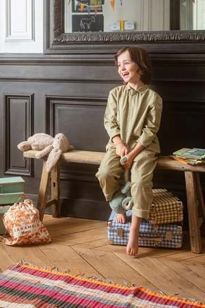 CaramelKids Caramel CHILDREN PYJAMA H23 - VERT 77 RUE DE VARENNE - Image 5