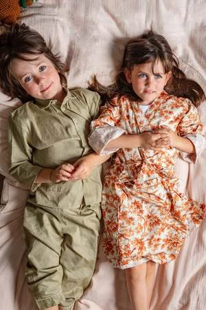 CaramelKids Caramel CHILDREN PYJAMA H23 - VERT 77 RUE DE VARENNE - Image 8