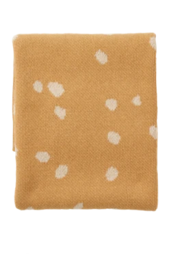 Hillery SproattKIDS Hillery Sproatt Child Dot Straw Children Blanket - NATURAL