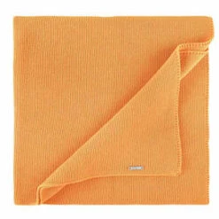 CondorKids Condor Garter Stitch Blanket - Peach Orange