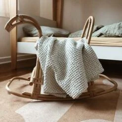 Murray & Finnkids Murray & Finn Waffle Blanket - Ocean