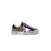 Golden GooseKids Golden Goose May Suede Upper Leather Sneakers- Leopard