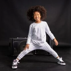 Bash + SassHammer Pants - Black/White Grid