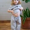 My Little CozmoKIDS My Little Cozmo Jank Organic Gauze Pant - Grey