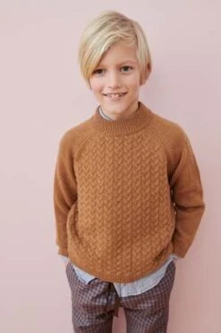 CaramelKids Caramel KALER JUMPER - TOFFEE