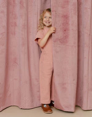 NobleKids Noble Organic Utility Suit - Dusty Rose - Image 6