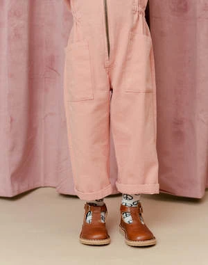 NobleKids Noble Organic Utility Suit - Dusty Rose - Image 8