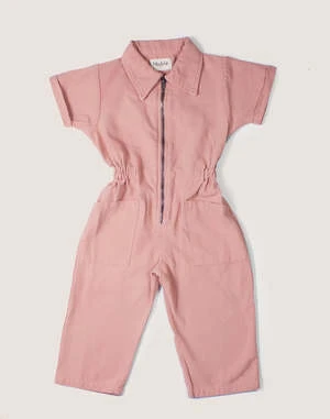 NobleKids Noble Organic Utility Suit - Dusty Rose - Image 11
