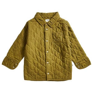 OeufKids Oeuf NYC Child Quilted Shirt - Moss Green