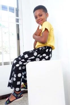 Osei-DuroKids Tendo Pants In Circles & Squares