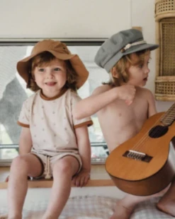 Murray & FinnKids Murray And Finn Leo Swim Shirt Peace