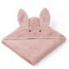 LiewoodKids Liewood Augusta Hood Towel - Rabbit Rose
