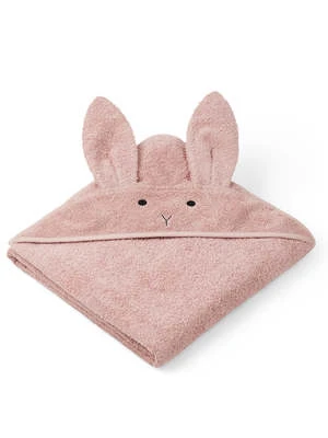 LiewoodKids Liewood Augusta Hood Towel - Rabbit Rose