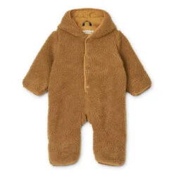 LiewoodKids Liewood Fraser Baby Pile Jumpsuit - Golden