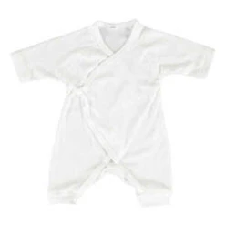 MakiéKids Maki Baby Cotton Hadagi Romper - White