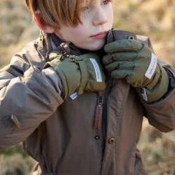 Mini A TureKids Mini A Ture Celio Gloves - Military Green