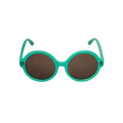 Mini RodiniKids Mini Rodini Round Sunglasses - Green