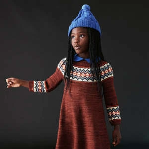 Misha & PuffKids Misha & Puff Braided Hat - Blueberry - Image 5