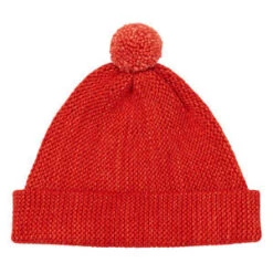 Misha & PuffKids Misha & Puff Garter Hat - Red Flame