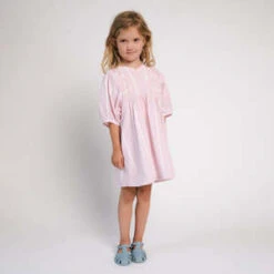 MorleyKids Morley Sushi Dress - Porto Rose Pink Stripes