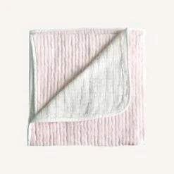 AlimroseKids Alimrose Muslin Comfort Blanket - Petal