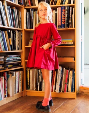 NobleKids Noble Organic Vale Dress - Petunia - Image 5