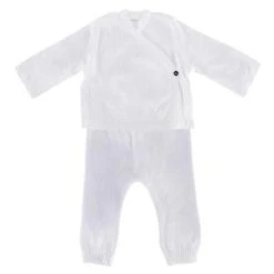 Pequeno ToconKIDS Pequeno Tocon Baby Two Piece Set - White