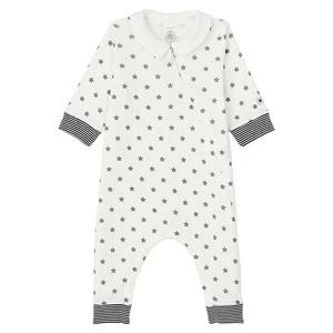 Petit Bateaukids Petit Bateau Baby Tusee Star Print Pyjamas - White