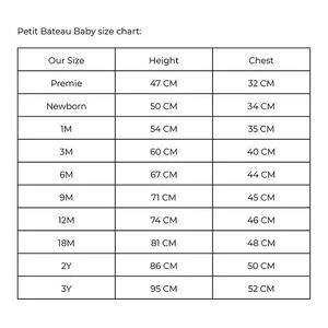 Petit Bateaukids Petit Bateau Baby Tusee Star Print Pyjamas - White - Image 4