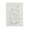 Moon Babe Blanketskids Moon Babe Blankets Pisces Babe Blanket - Ivory/light Grey/ochre