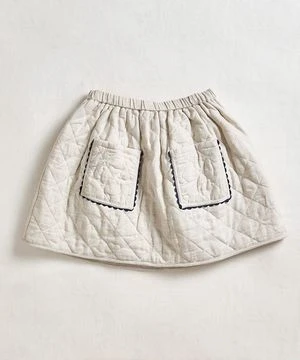 OeufKids Oeuf Quilted Skirt - Cloud - Image 2