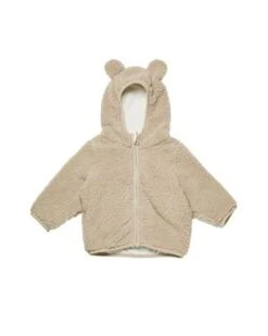 Rylee + CruKids Rylee + Cru Quincy Mae Bear Jacket - Sand