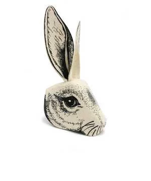 Frida's TierchenKids Frida's Tierchen Rabbit Felt Hairdress - Black - Image 3