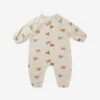 Rylee + CruKids Rylee And Cru Henley Bubble Jumpsuit - Flags