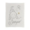 Moon Babe Blanketskids Moon Babe Blankets Scorpio Babe Blanket - Ivory/light Grey/ochre