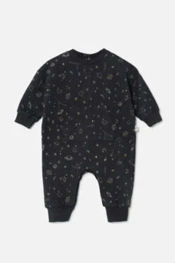 My Little CozmoKids My Little Cozmo Star Jumpsuit - Dark Grey